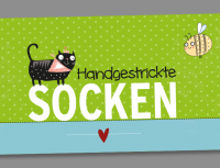 Socken-Banderolen | 4 Stück Socken-Banderolen | 4 Stück