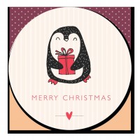 Geschenkaufkleber "Merry Christmas" Geschenkaufkleber "Merry Christmas"