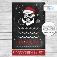 Weihnachtliche Postkarten im Set | Gleiches Motiv Weihnachtliche Postkarten im Set | Gleiches Motiv